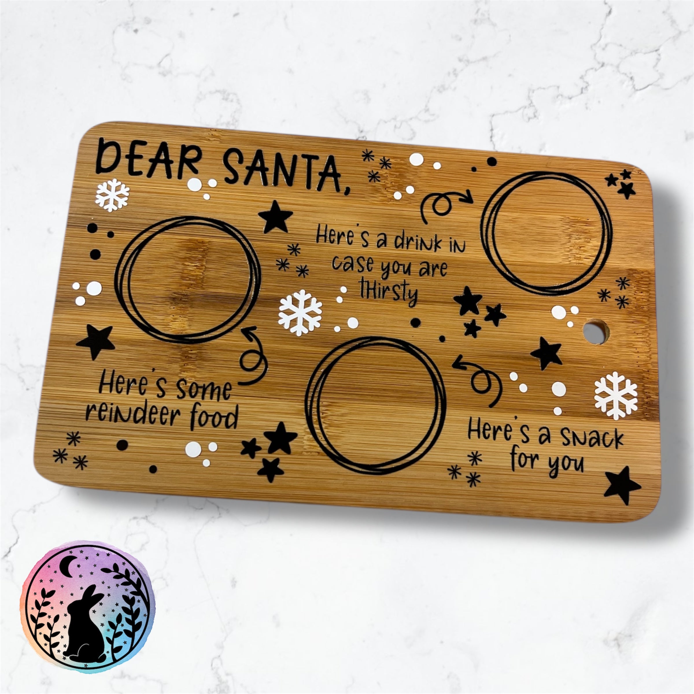 ‘Dear Santa’ Treat Tray