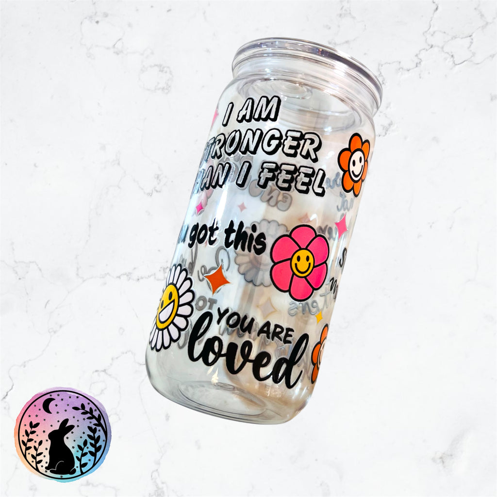 Positive Affirmations Tumbler (see description)