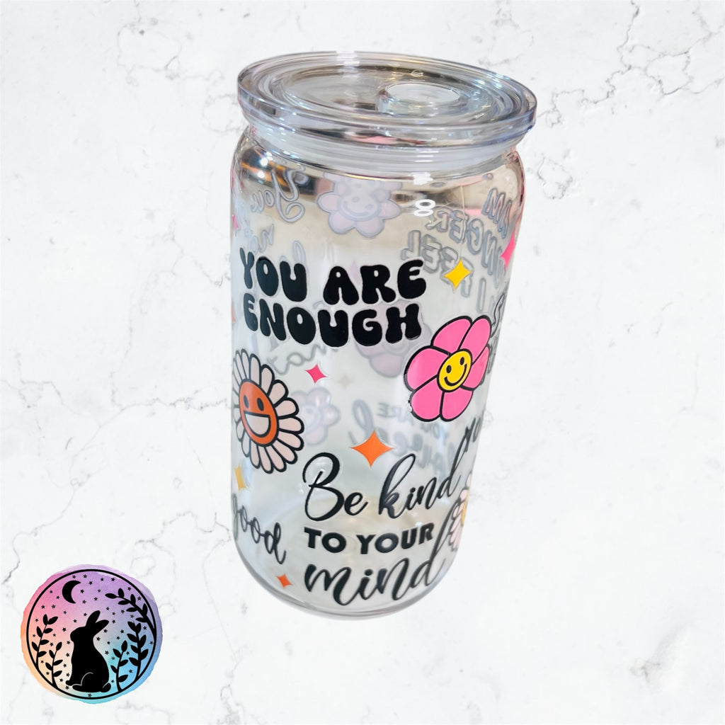 Positive Affirmations Tumbler (see description)